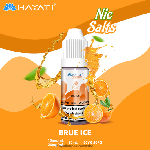 Hayati Pro Max ničivé soli - 042ZXR248 Hayati Vape Shop surový ľad
