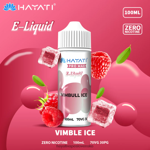 Hayati Pro Max ničivé soli - 042ZXR259 Hayati Flavour List vimbull ľad
