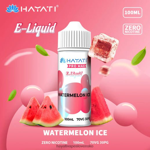 Hayati Pro Max ničivé soli - 042ZXR260 Hayati Flavour Vapes melónový ľad