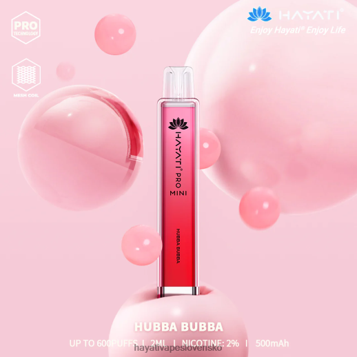 Hayati Pro Mini jednorazové - 042ZXR11 Hayati Slovensko hubba bubba