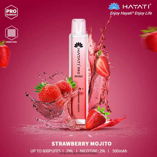 jahodové mojito