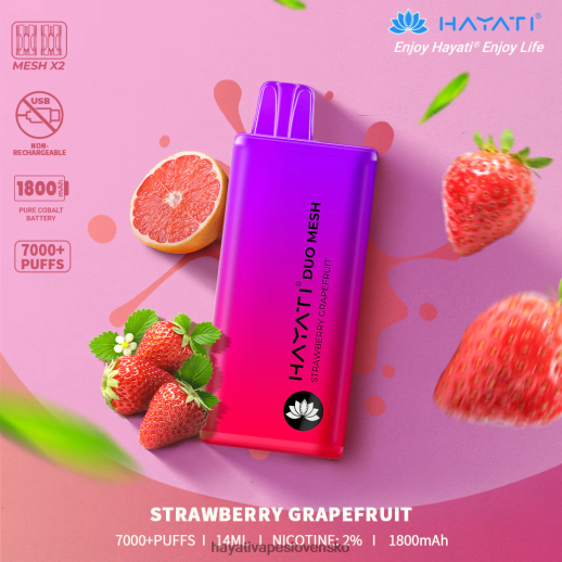 jahodový grapefruit