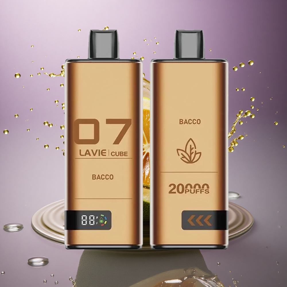 Lavie Cube 20000 Puffs Bacco 28ML Nikotín 5% 600mAh