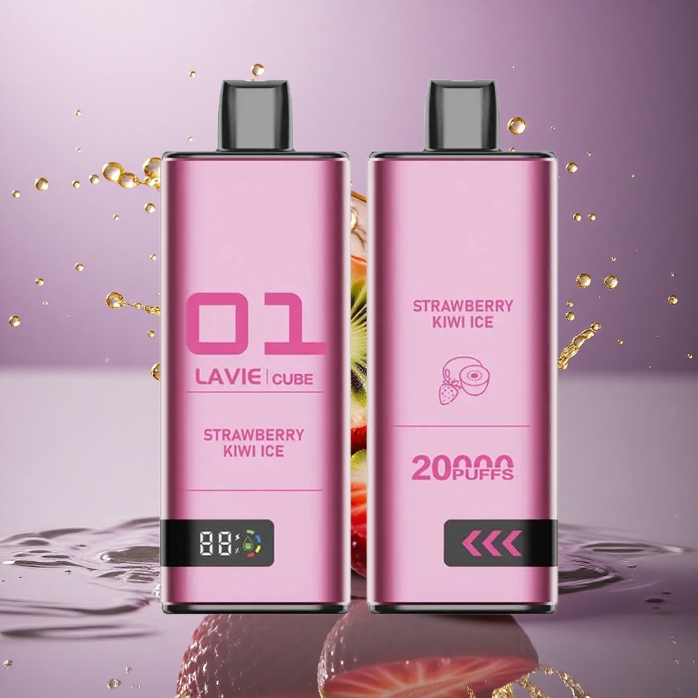 Lavie Cube 20000 Puffs Jahodové Kiwi Ľadové 28ML 5% Nikotín