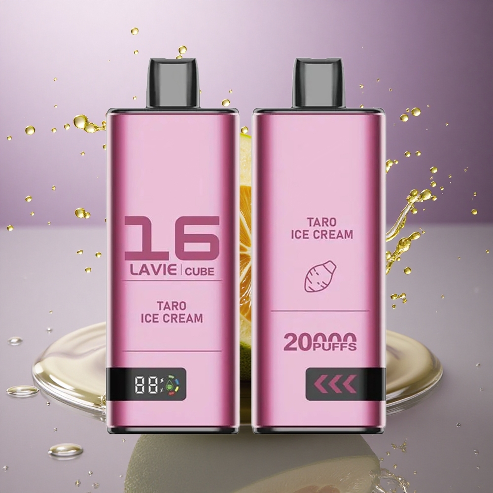 Lavie Cube 20000 Puffs Taro Zmrzlina 5% nikotín 600mAh