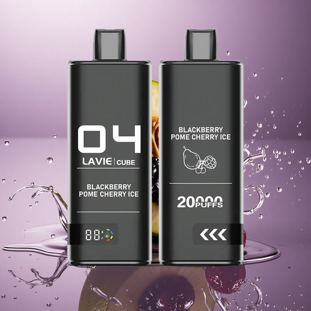 Lavie Cube 20000 Puffs Čierna Ježovina Pomarančová Ľadová 5% nikotínu 600mAh