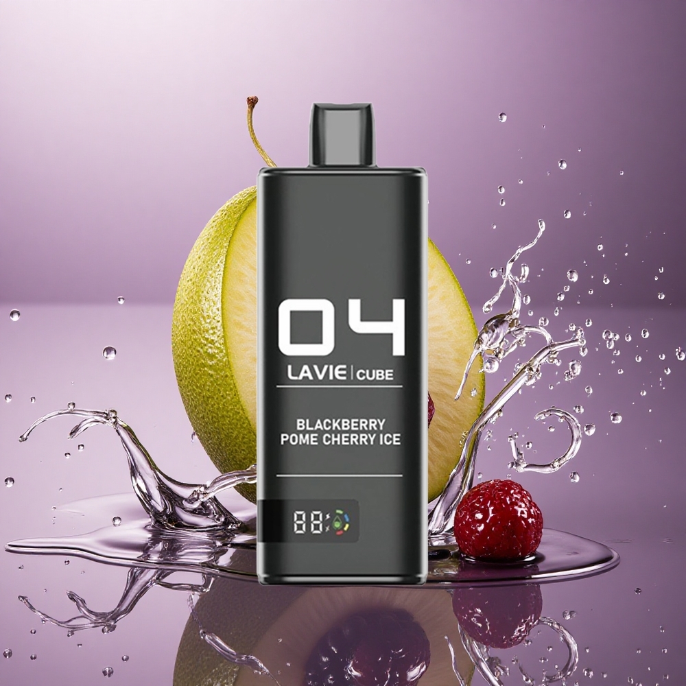 Lavie Cube 20000 Puffs Čierna Ježovina Pomarančová Ľadová 5% nikotínu 600mAh