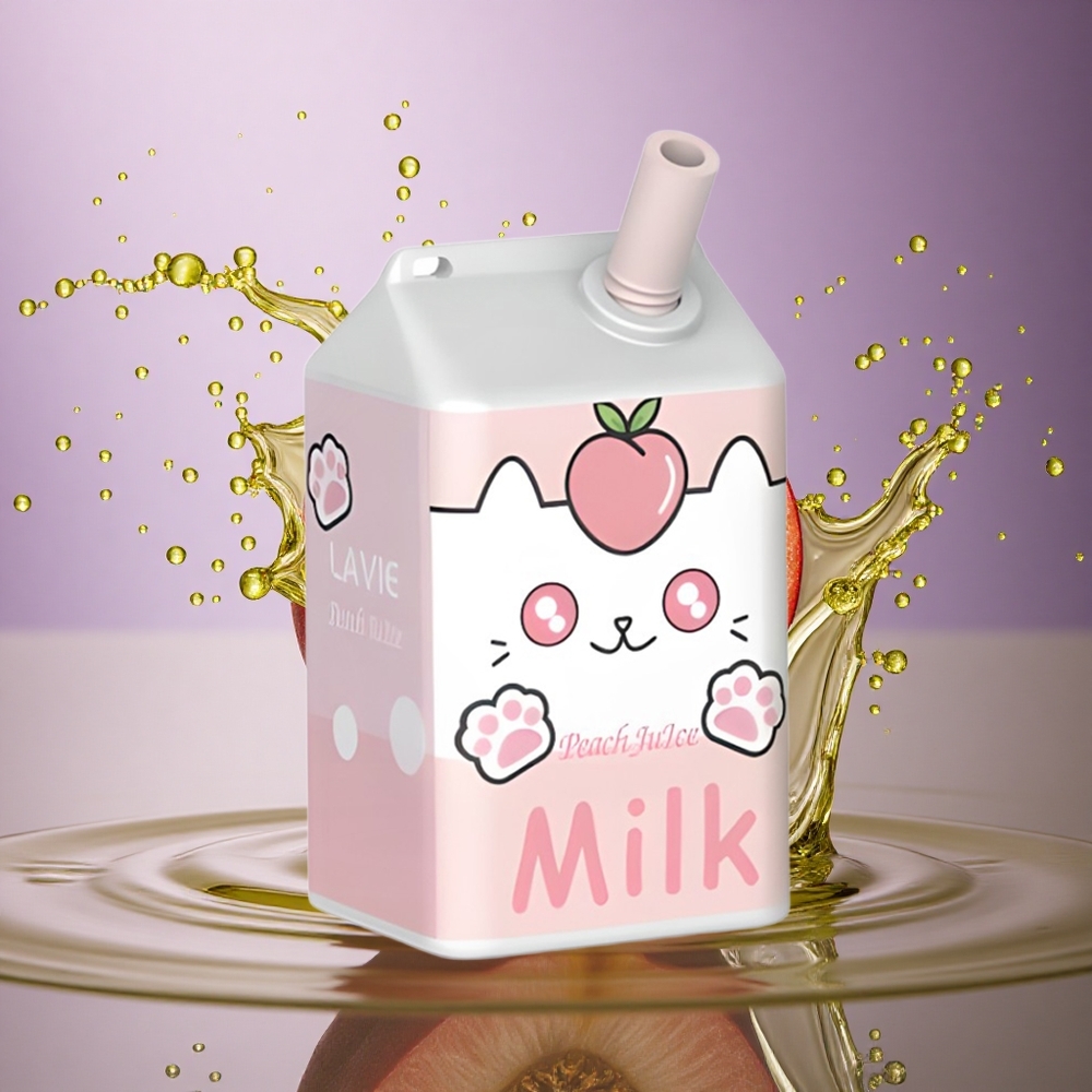 Lavie Milk 7000 Puffs Broskyňový Džús 16ML 600mAh