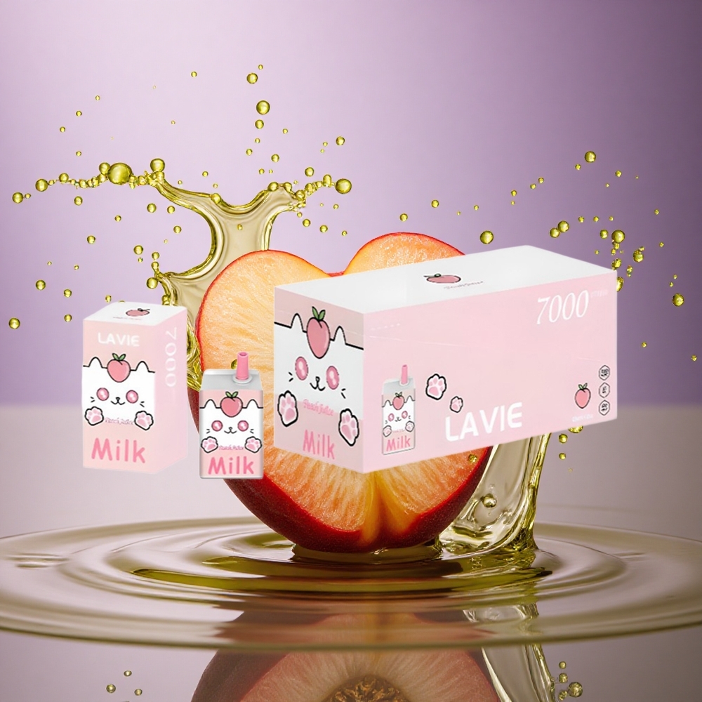 Lavie Milk 7000 Puffs Broskyňový Džús 16ML 600mAh