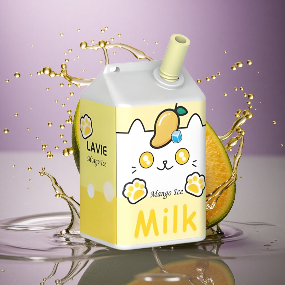 Lavie Milk 7000 Puffs Mango Ľad 16ML 600mAh