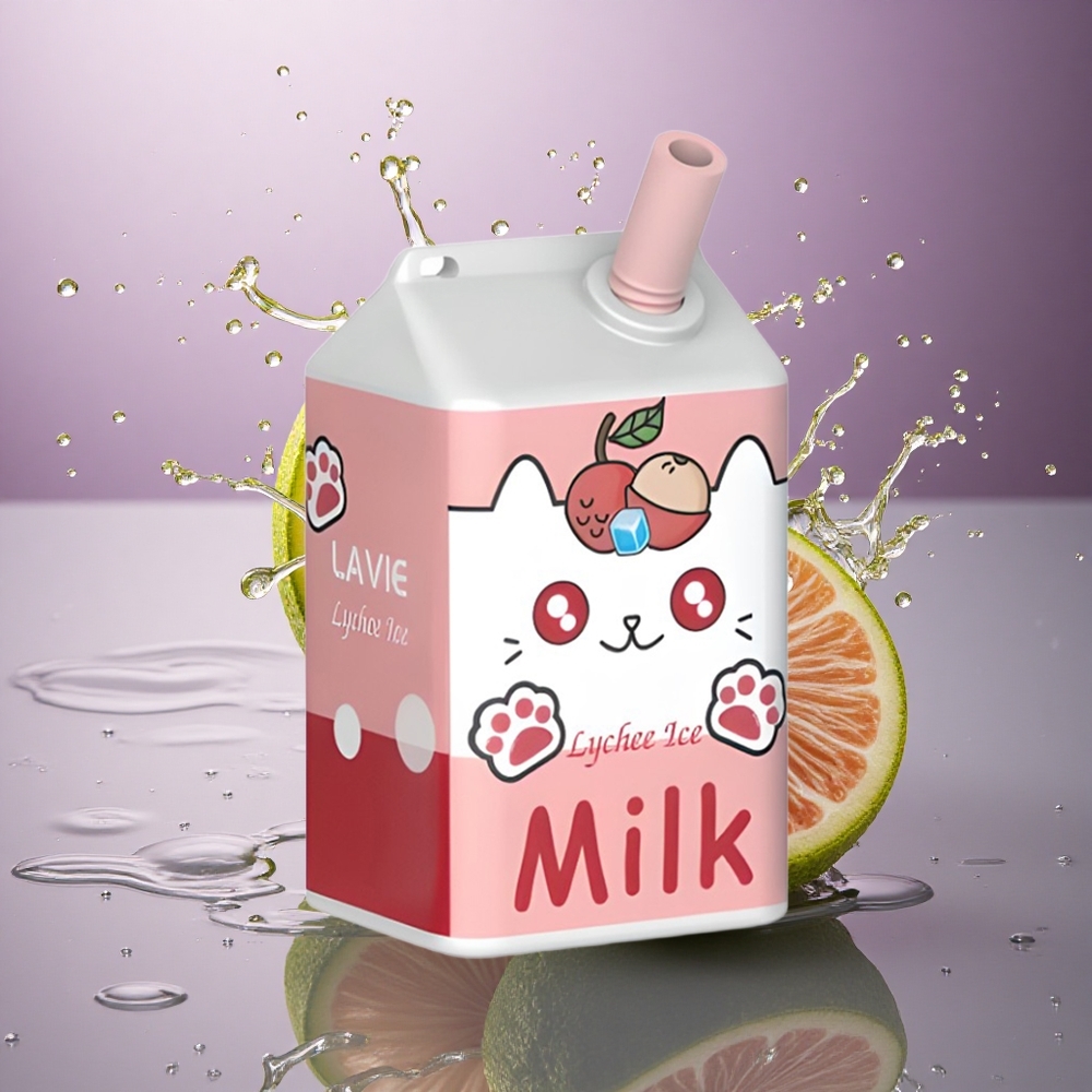 Lavie Milk 7000 Puffs Ľadový Lychee 16ML 600mAh