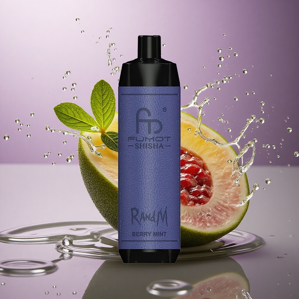 RandM Fumot Shisha 10000 Puffs Bobová Mätová 0,5% nikotínu 850 mAh