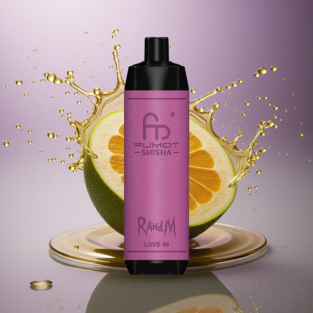 RandM Fumot Shisha 10000 Puffs Láska 66 s nikotínom 0,5% a batériou 850 mAh