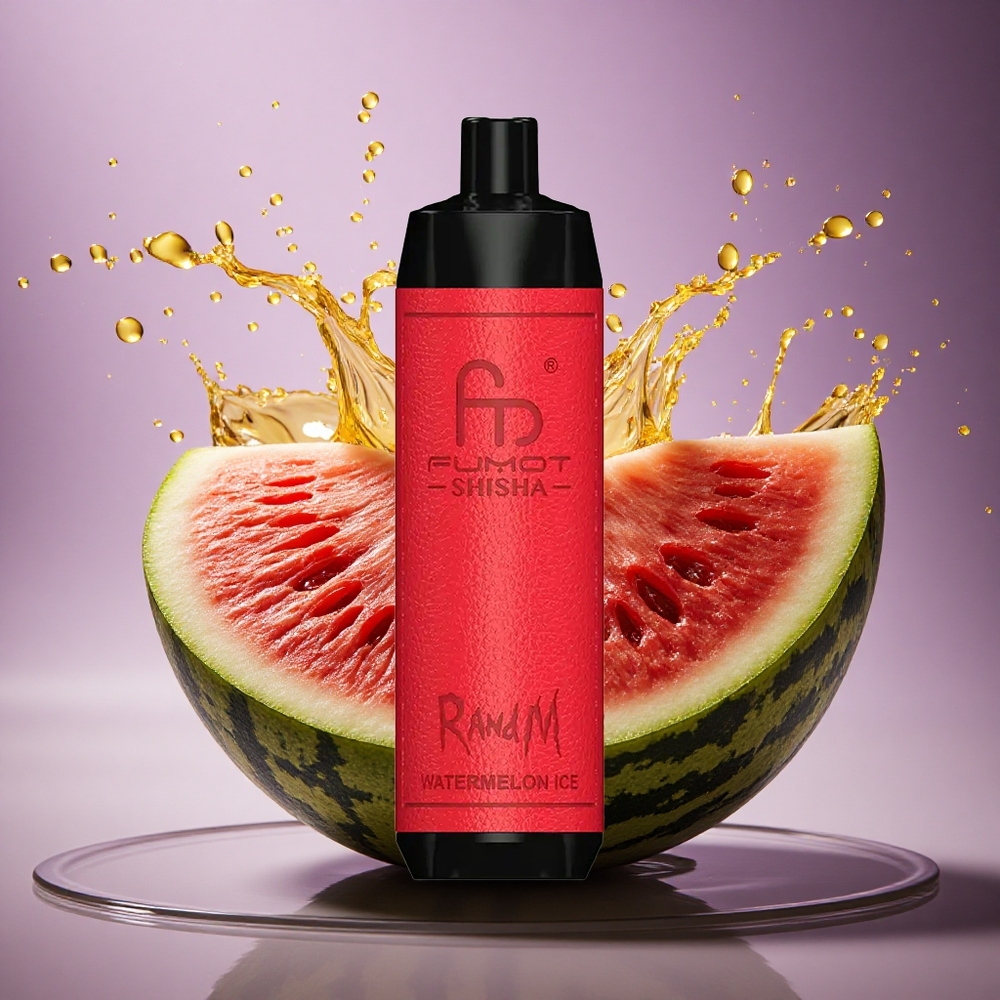 RandM Fumot Shisha 10000 Puffs Vodňový ľad s 18ml náplňou a 850 mAh batériou