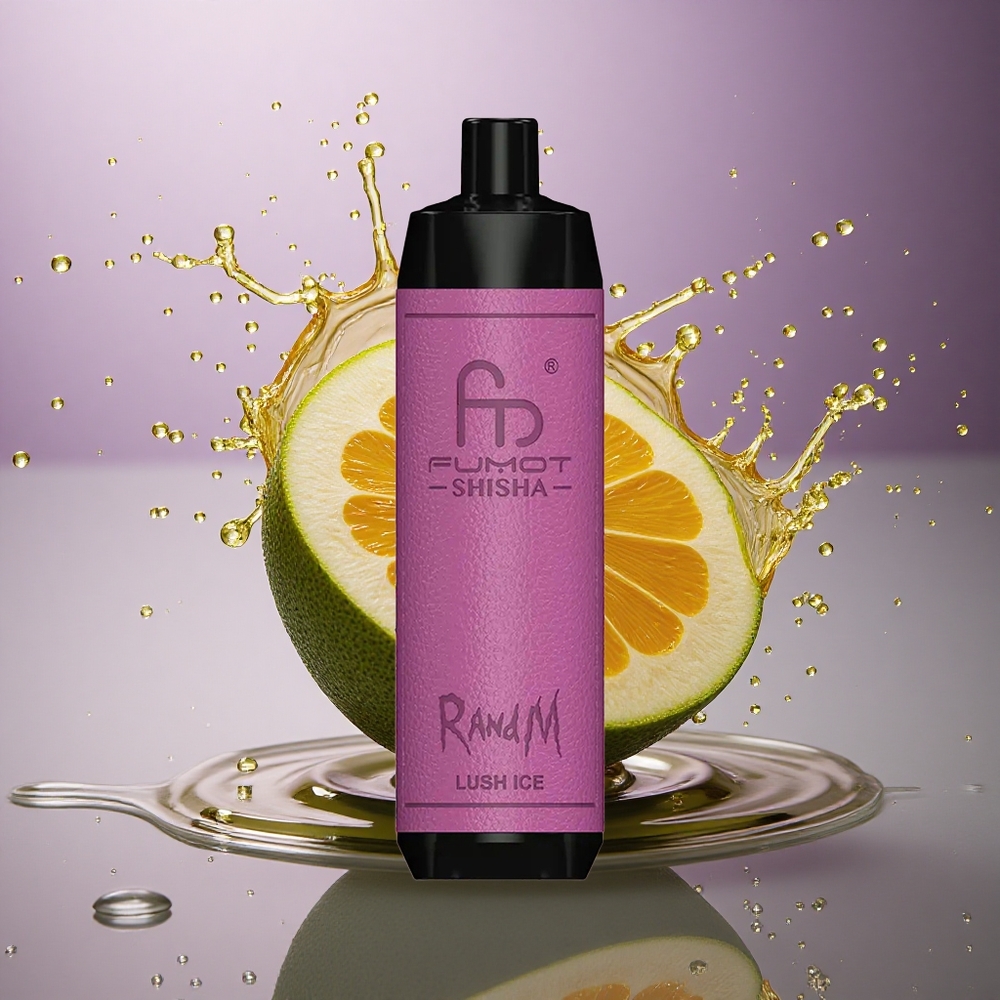 RandM Fumot Shisha 10000 Puffs ŠŤavnatý ľad s 18ml náplňou a 850 mAh batériou