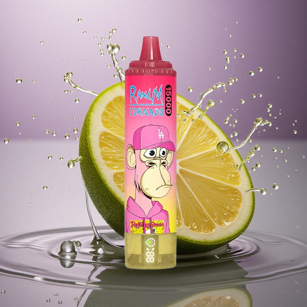 RandM Fumot Tornado 15000 Puffs Citrón 25ml 850mAh Mesh