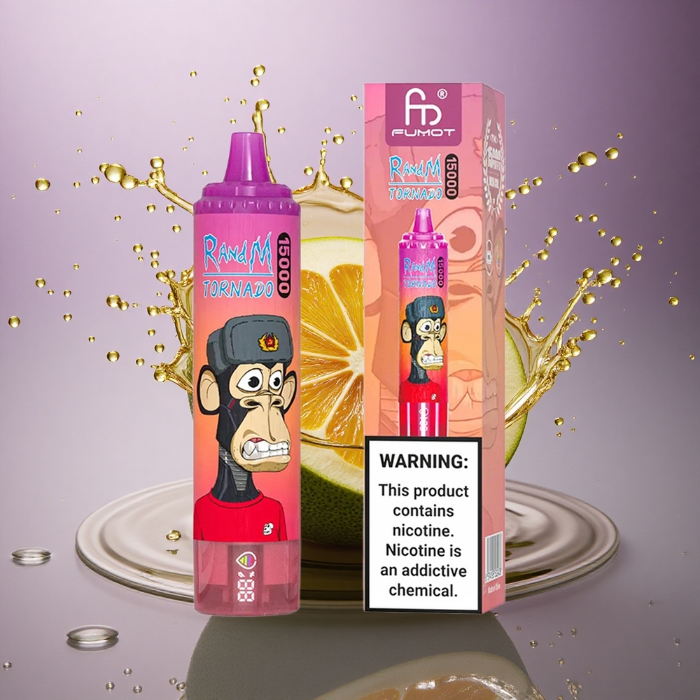 RandM Fumot Tornado 15000 Puffs Dračie Ovce 25ml 850mAh Mesh