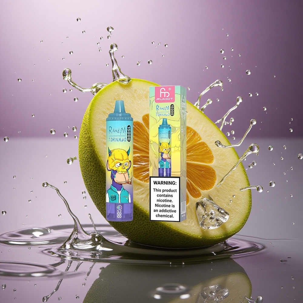 RandM Fumot Tornado 15000 Puffs Hroznový ľad 25ml 850mAh