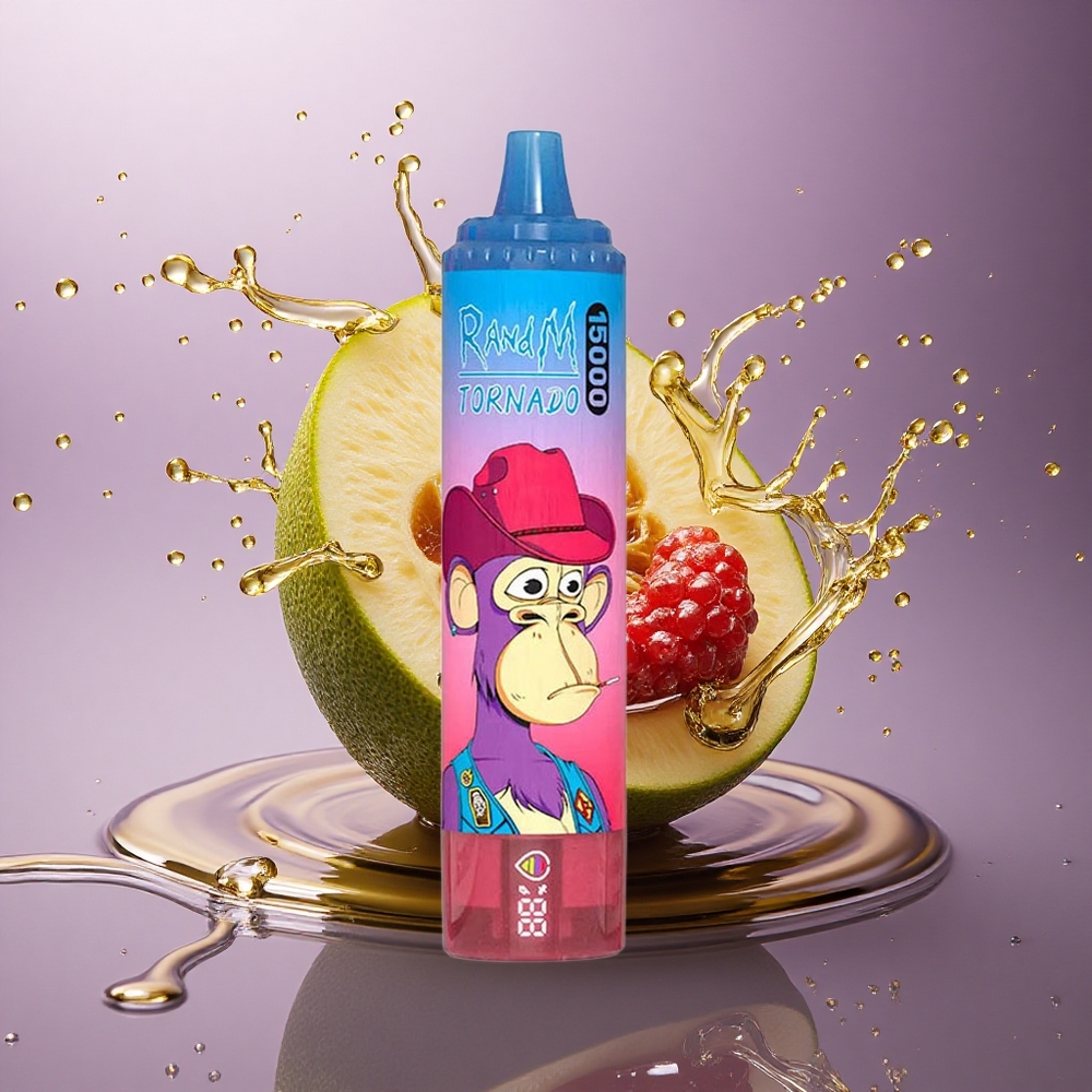 RandM Fumot Tornado 15000 Puffs Jahodovo-Ostružinový 25ml 850mAh Mesh