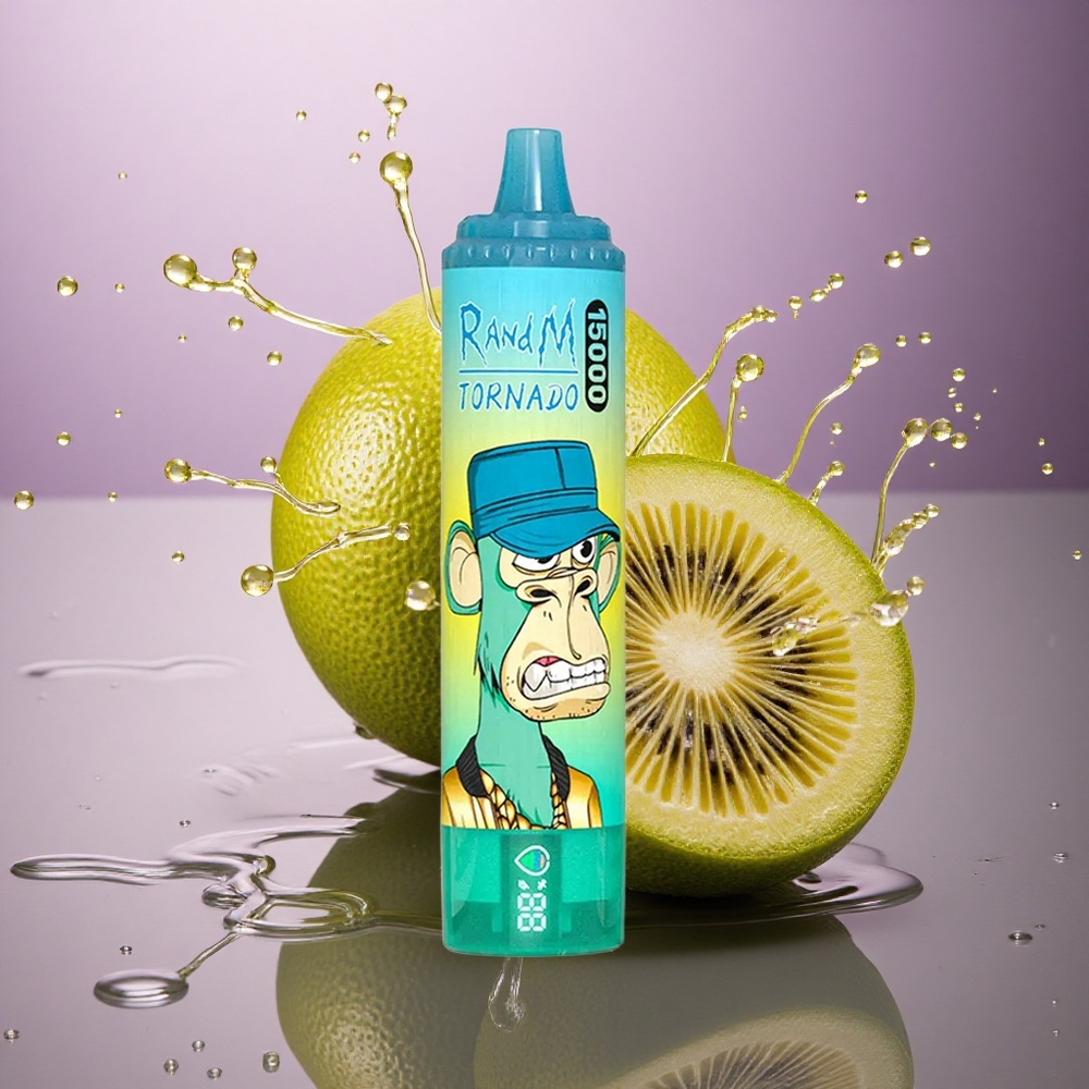 RandM Fumot Tornado 15000 Puffs Kiwi Maracuja Guava 25ml 850mAh