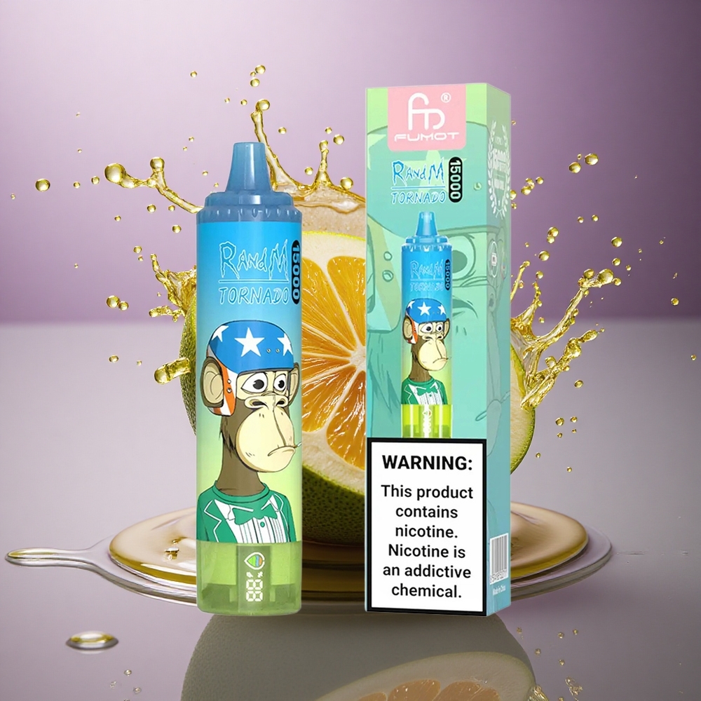 RandM Fumot Tornado 15000 Puffs Medvedík Gummy 25ml 850mAh Mesh