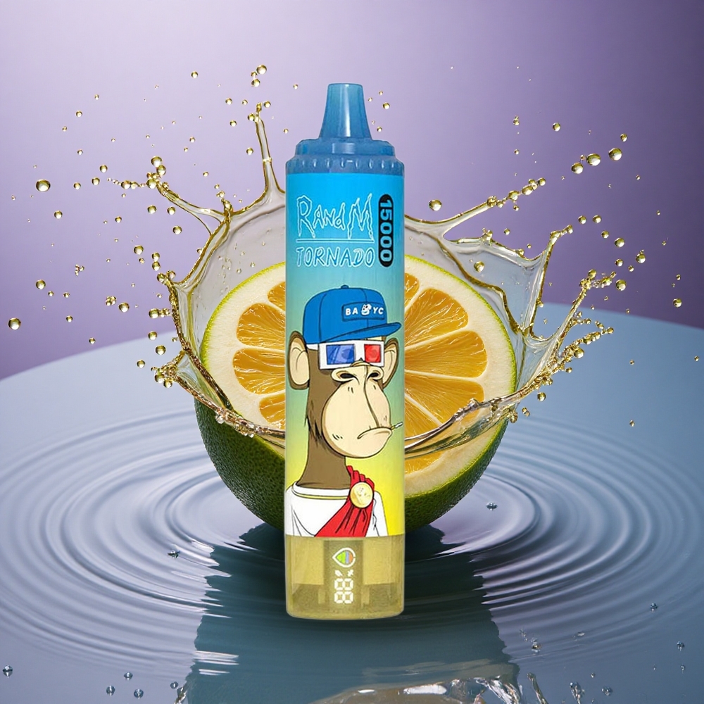 RandM Fumot Tornado 15000 Puffs Pán Modrý 25ml 850mAh Mesh Coil