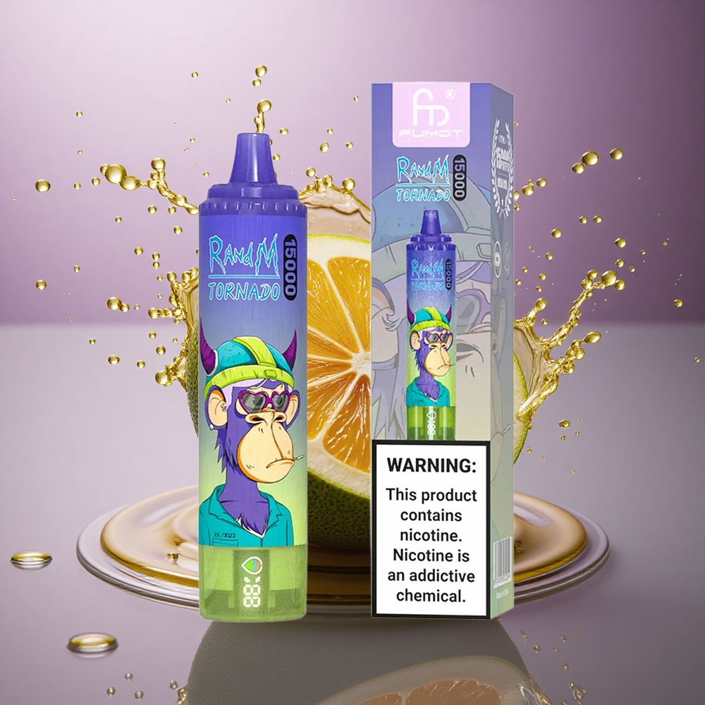 RandM Fumot Tornado 15000 Puffs Vimto 25ml 850mAh Mesh Coil