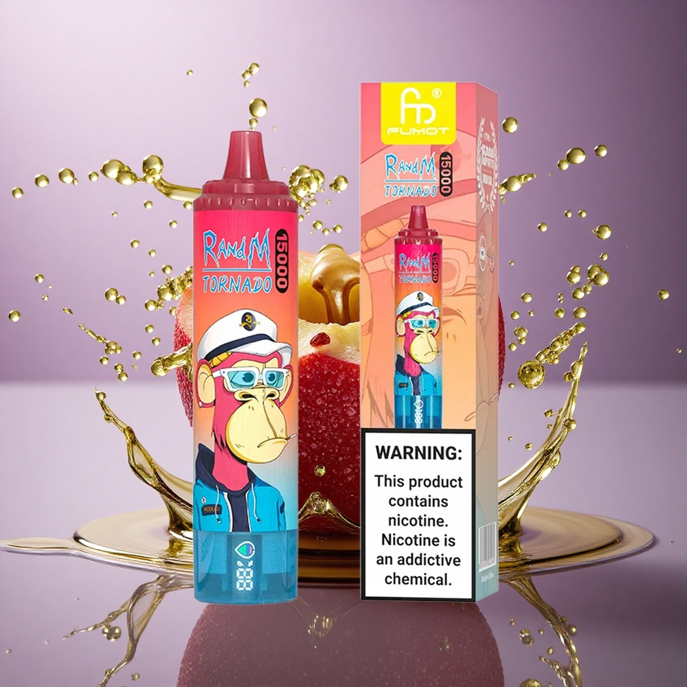 RandM Fumot Tornado 15000 Puffs Čerešňový 25ml 850mAh Mesh