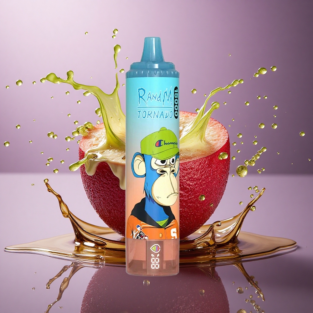 RandM Fumot Tornado 15000 Puffs Čerešňová Kola 25ml Mesh 850mAh