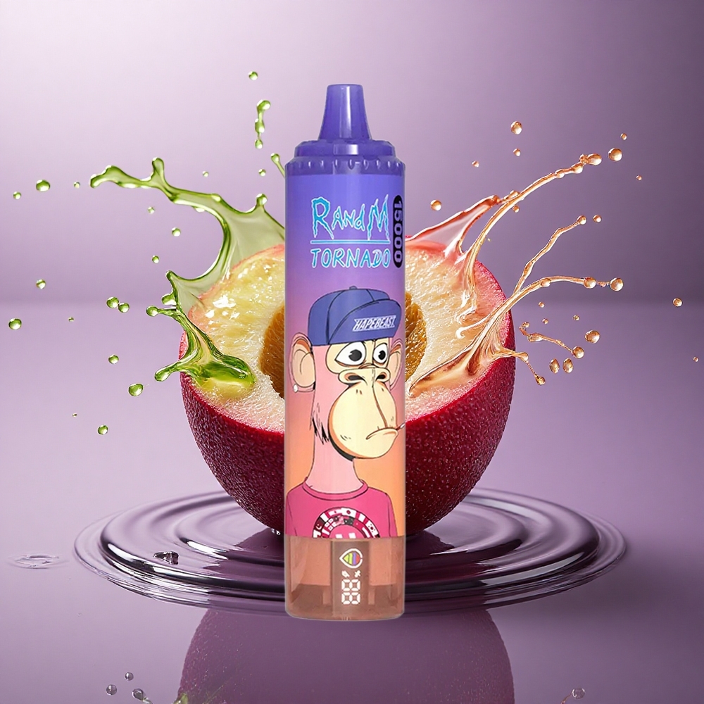 RandM Fumot Tornado 15000 Puffs Čučoriedka Višňa Brusnica s 25ml a 0,9 Ohm Mesh