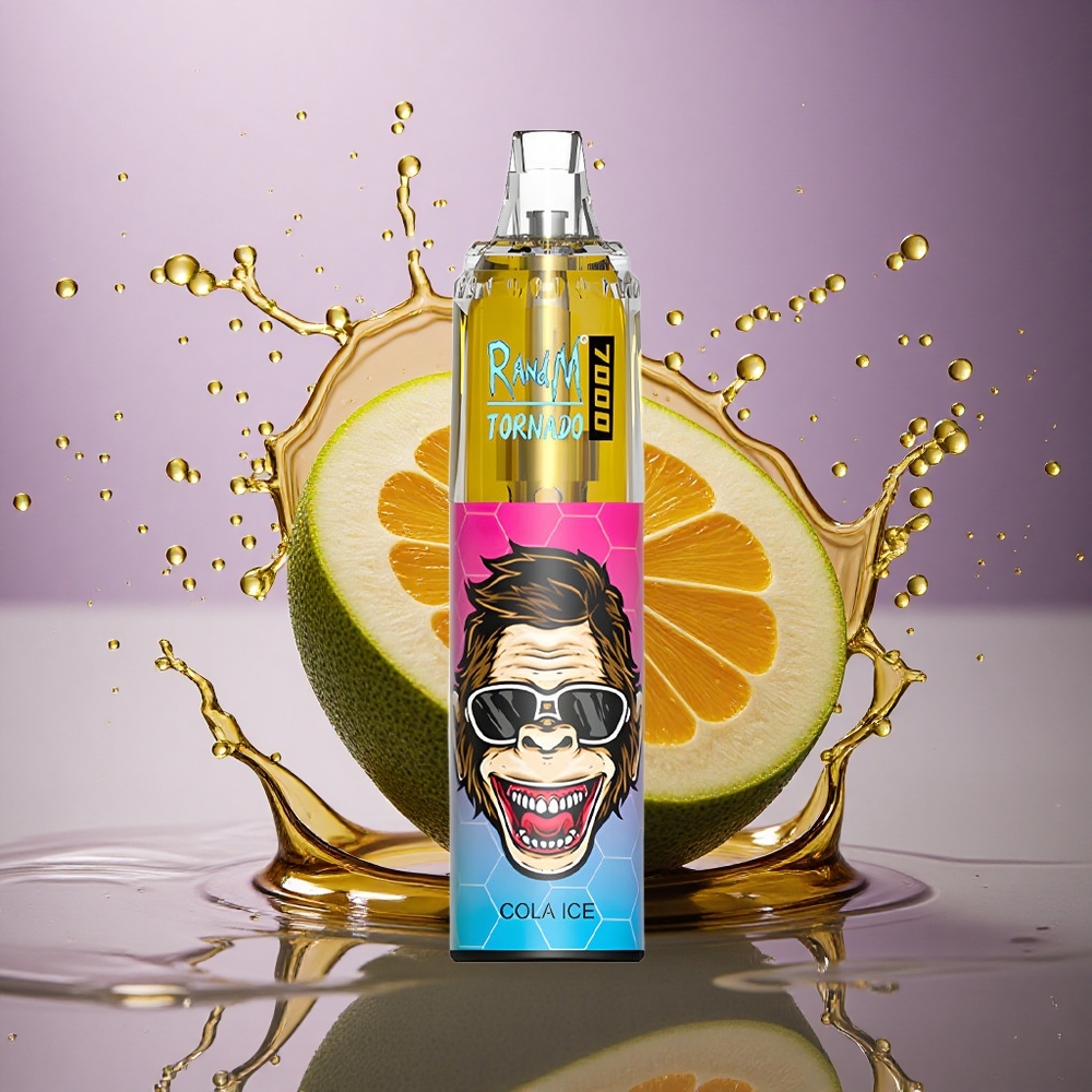 RandM Fumot Tornado 7000 Puffs Kola Ľadová s 14ml a 5% nikotínu