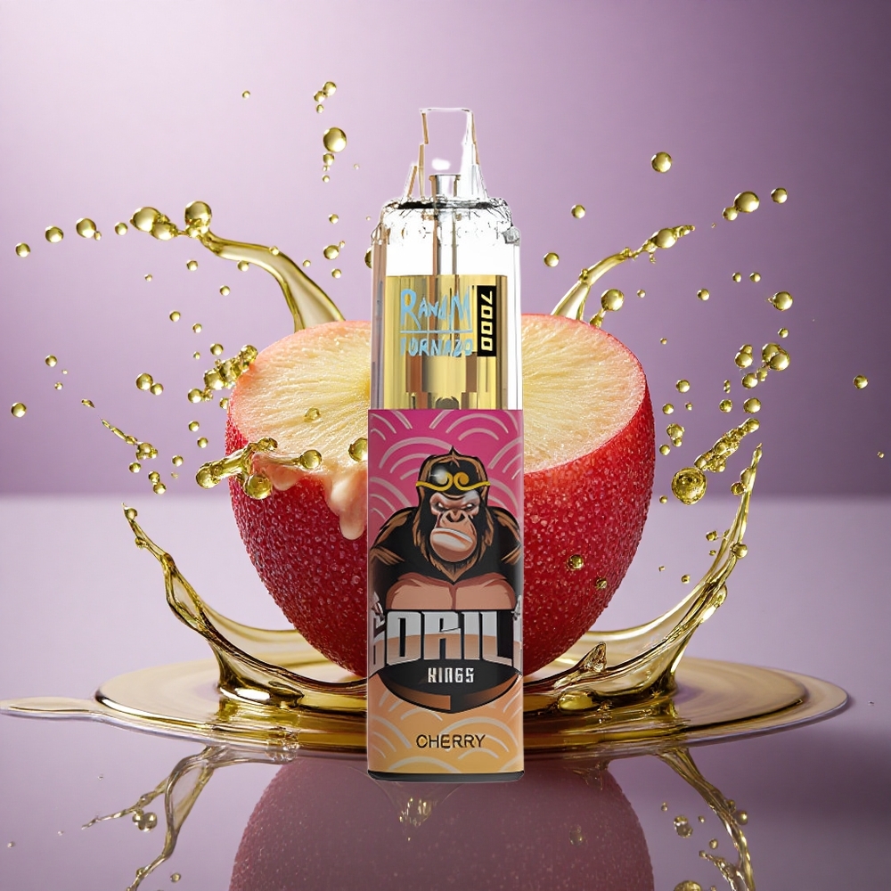 RandM Fumot Tornado 7000 Puffs Čerešňový Typ-C 850 mAh 14ml