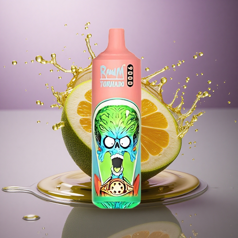 RandM Fumot Tornado 9000 Puffs Medvedík Gummy s 18 mL a Mesh Cievkou