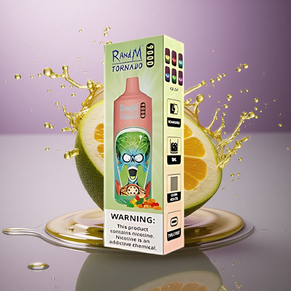 RandM Fumot Tornado 9000 Puffs Medvedík Gummy s 18 mL a Mesh Cievkou