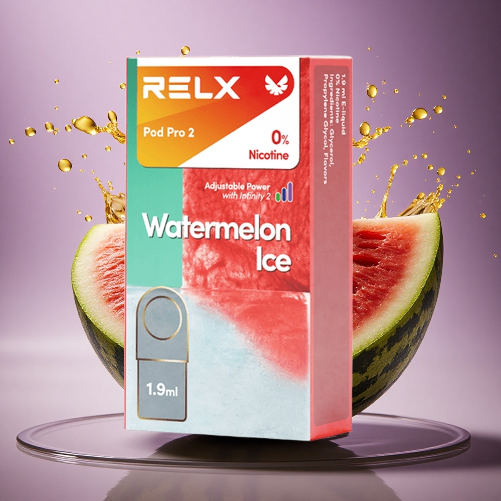 Relx Pod Pro 2 Vape Device Dovýberový Melónový Ľad 0mg/ml s 1,9ml a 3 režimmi napätia