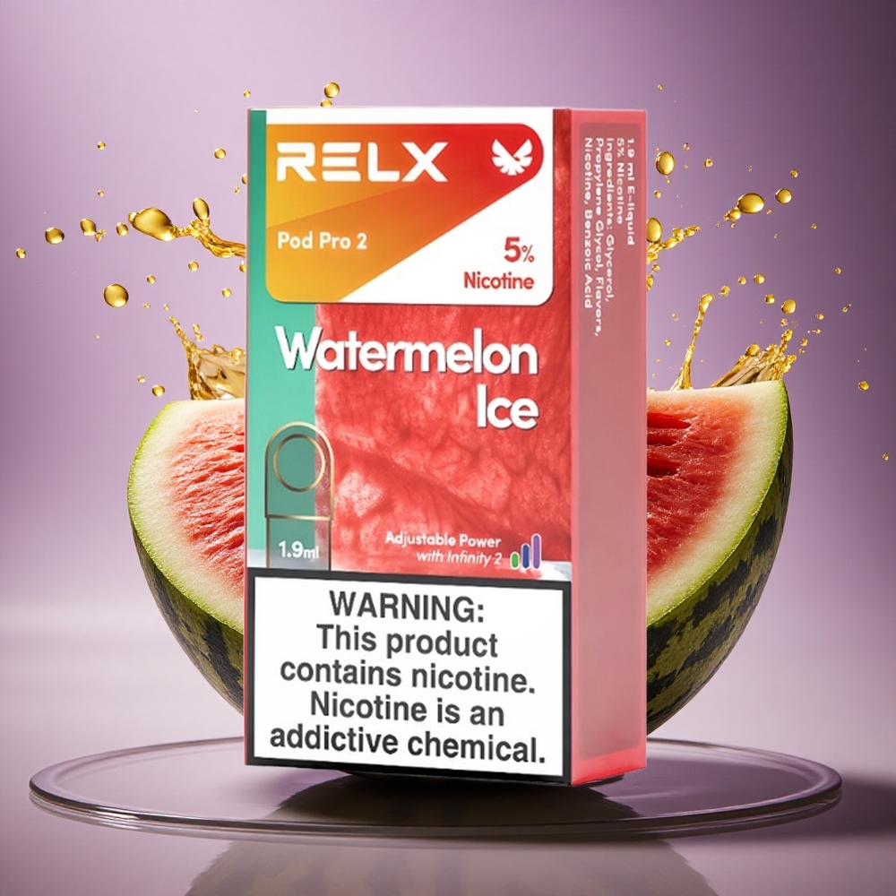 Relx Pod Pro 2 Vape Device Vodňový Ľad 50mg/ml nikotínu, 1.9ml, 3 režimy napätia