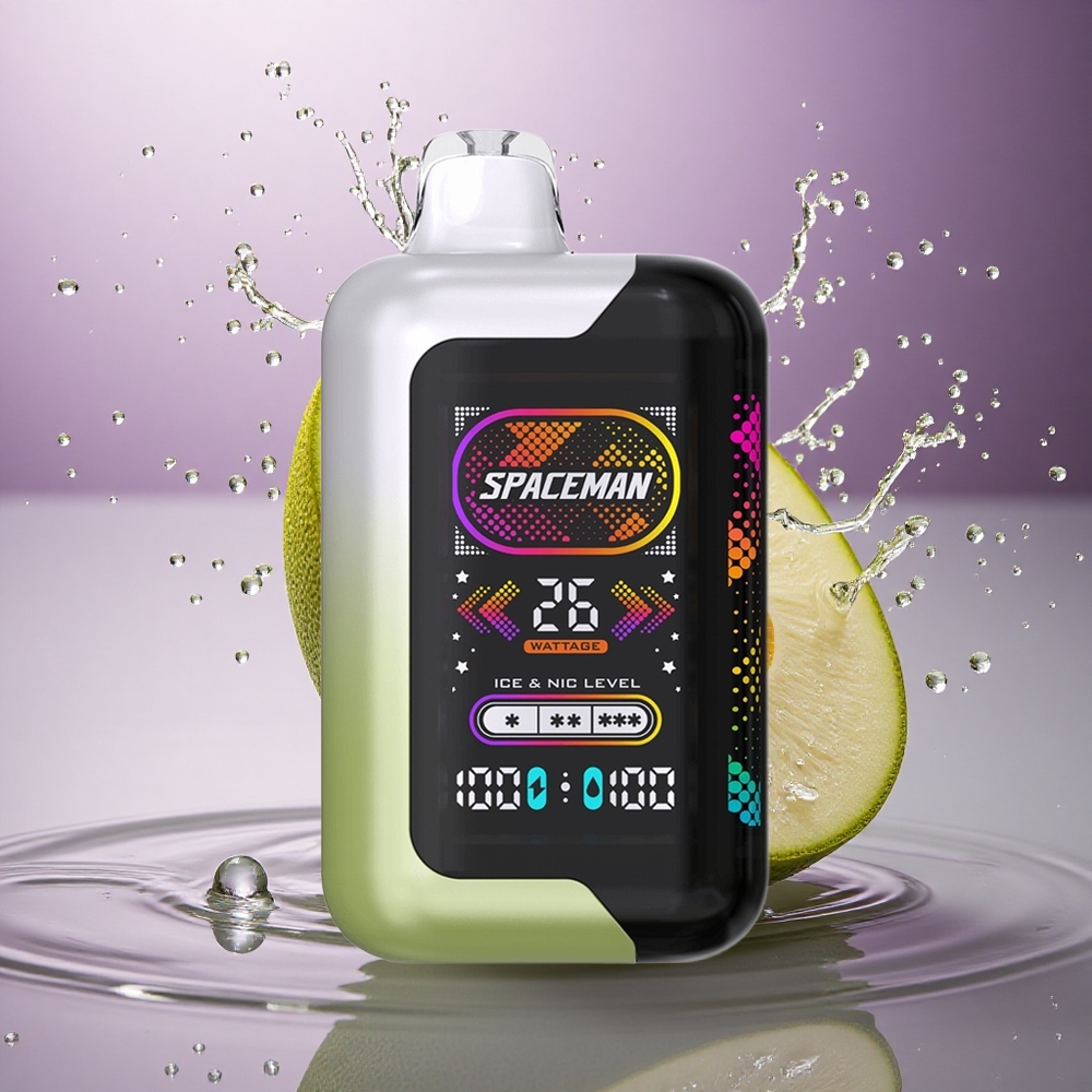 SMOK SPACEMAN SP40000 Puffs Biela Hroznová Ľadová 50mg nikotínu 20ml