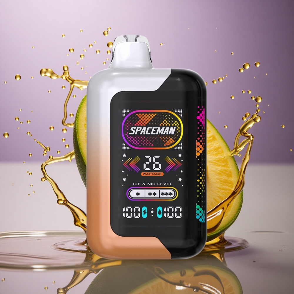 SMOK SPACEMAN SP40000 Puffs Kyslá Mangová Medová Rosa 1000mAh 50mg nikotínu