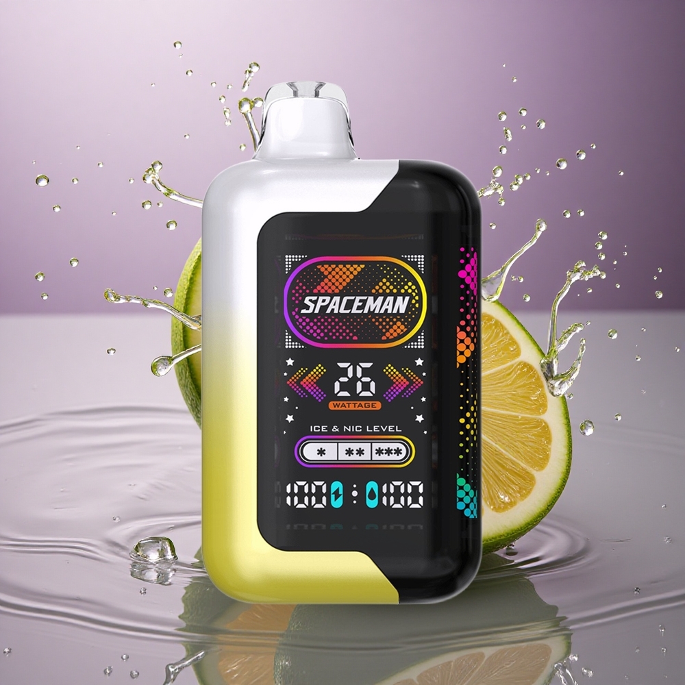 SMOK SPACEMAN SP40000 Puffs Limónový Pop 1000mAh 20ml 50mg nikotínu