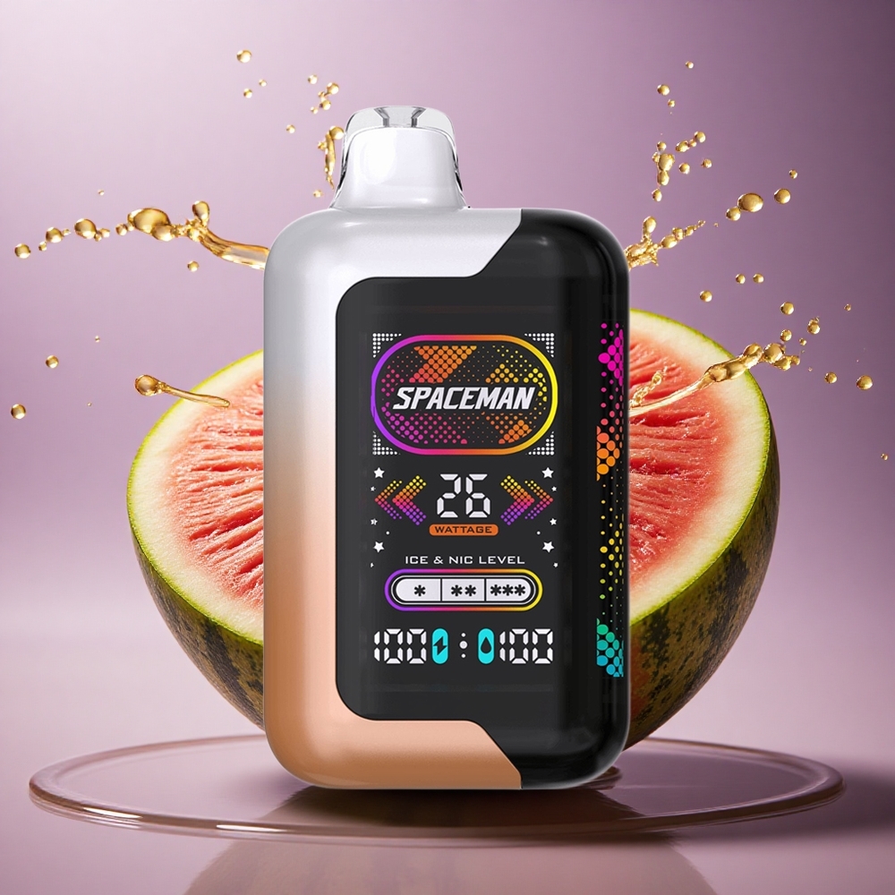 SMOK SPACEMAN SP40000 Puffs Šťavnatá broskyňa vodný melón 20ml 50mg nikotínu