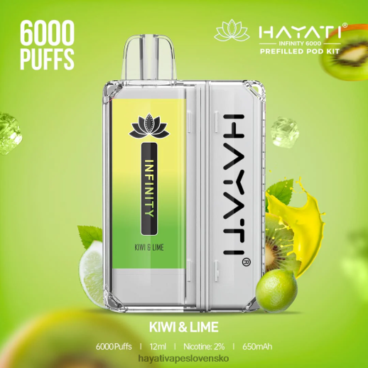 Hayati Infinity Súpravy 6000 pod - 042ZXR152 Hayati Bratislava kiwi a limetka